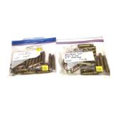 Lot, 2 bags brass: 7mm Mauser, 20 pcs. and