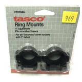 Tasco 1" ring mounts #791DSC in package