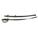 Vintage sword with scabbard