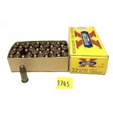 Vintage Box of .32 Short Colt - 80 Gr. Lubaloy