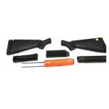 Lot, assorted Mossberg 500 synthetic stocks,