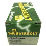 Brick of .22 LR. Remington 22 Thunderbolt