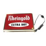 Rheingold Extra Dry hanging light-up sign, does