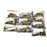 Lot, 10 bags assorted brass includes 8 bags