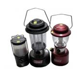 Lot, 3 lanterns includes Coleman Model 5355-700