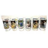 Lot, 6 All Time Greatest Team MLB McDonald glasses