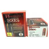 x2- Boxes of .470 Cal. (.474") 500-grain DGX