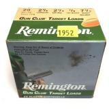 Box of 20 Ga. 2.75" No. 7.5 Remington Gun Club
