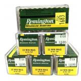 x6 - Boxes of .22 Mag. Jacketed Hollow Point