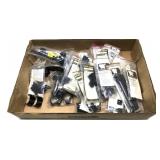 Lot, assorted scope mount bases and scope rings