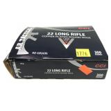 Box of 300 - .22 LR CCI AR Tactical Cartridges -
