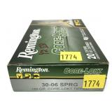 Box of .30-06 Sprg.- 180 Gr. Core-Lokt Tipped