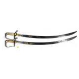 Lot, 2 early swords with decorative blades