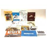 Lot, assorted vintage firearm catalogs and paper