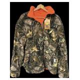 WFS Element Gear XLBlaze/Camo Reversible Fleece