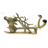 Decorative elk bottle holder