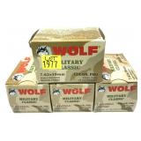 Lot, 80 Rds. of 7.62x39mm 124-grain FMJ Wolf