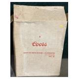 Lot, 2 Coors write on illuminated menu boards in