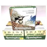 x3- Boxes of 12 Ga. 2.75" No. 8 Remington sport
