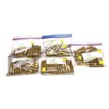 Lot, 5 bags assorted 7.65 R brass, over 90 pcs.