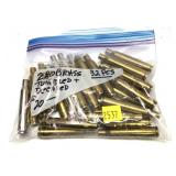 Bag of .280 brass marked 32 pcs.