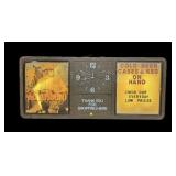 Marlboro lighted clock & advertising/letter board