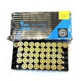 Vollmantel 9mm Luger cartridges, 39 rounds