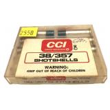 6 Rds. CCI .38/.357 shotshells