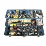 Union Steel Chest tackle box with assorted