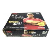 300 Rds. of .22 LR. HP CCI Mini-Mag cartridges,
