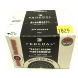 Box of .22 LR Federal Auto Match Cartridges-