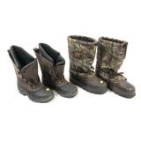 Lot: 2 Pairs of boots, 1- Sorell size 10 muck