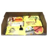 Lot, assorted planers, Dispy Divers and lure