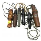 Lot, 6 assorted game calls includes Olt and Primos