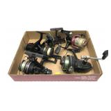 Lot, 5 assorted fishing reels includes