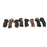 Lot, assorted grips includes wooden and