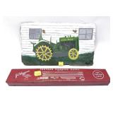 Lot, John Deere painted slate and JC Higgins