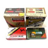 Lot: 57 Rounds of 12 Ga shotshells- Federal & 5-