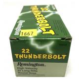 Brick of .22 LR Remington .22 Thunderbolt