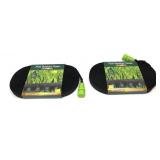 Lot, 2 flat soaker hoses, 1/2" Diam., 50 ft.