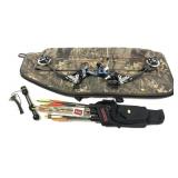 Hoyt XT2000 Viper compound bow with sight,