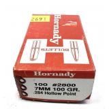 Hornady 7mm 100 Gr Bullets