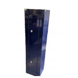 Metal gun/storage cabinet with key, no inserts,