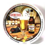 Genesee Beer Rochester NY beer tray, 12" Diam.