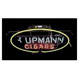 H.  Upmann neon window sign, 14" x 26", working