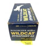 Vintage Brick of .22 LR Winchester Wildcat