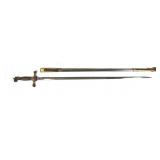 The Manlius School, NY ROTC sword with scabbard