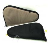 Lot, 2 soft pistol cases
