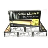 x6- Boxes of .22 Hornet 45-grain SP Sellier &