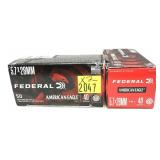 x2- Boxes of 5.7x28mm 40-grain Federal FMJ